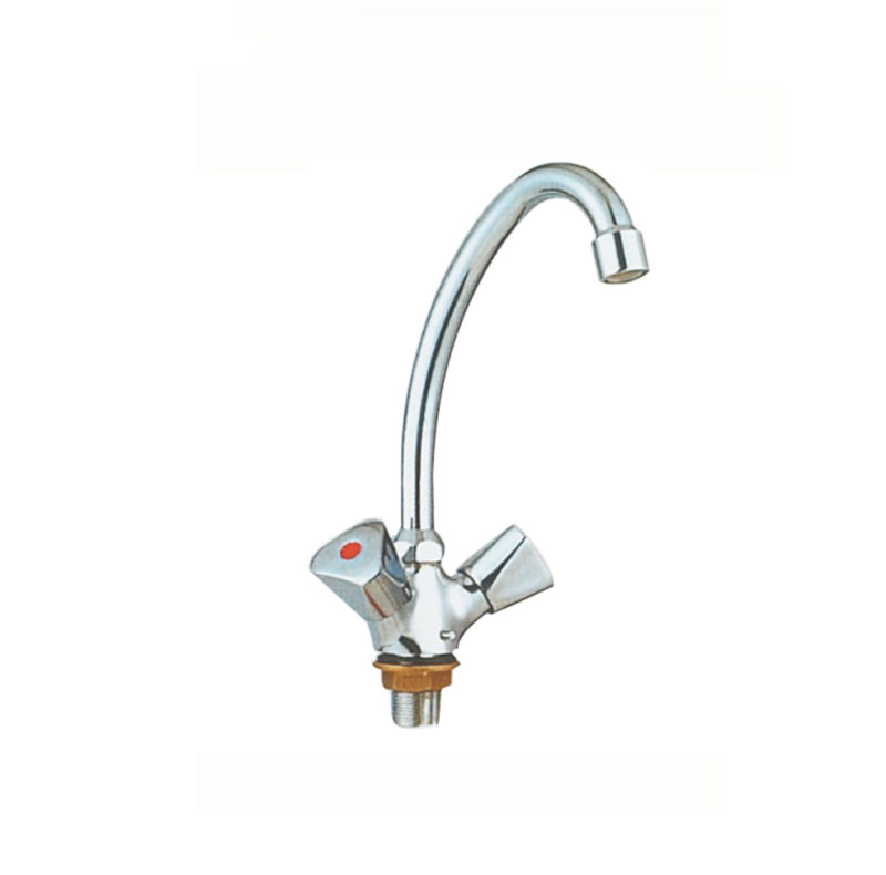 Grifo para lavabo de doble manija KM6142