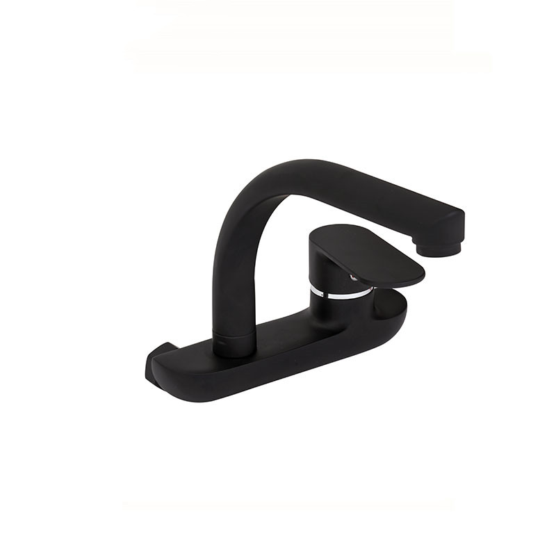 Grifo de cocina negro mate KM1151